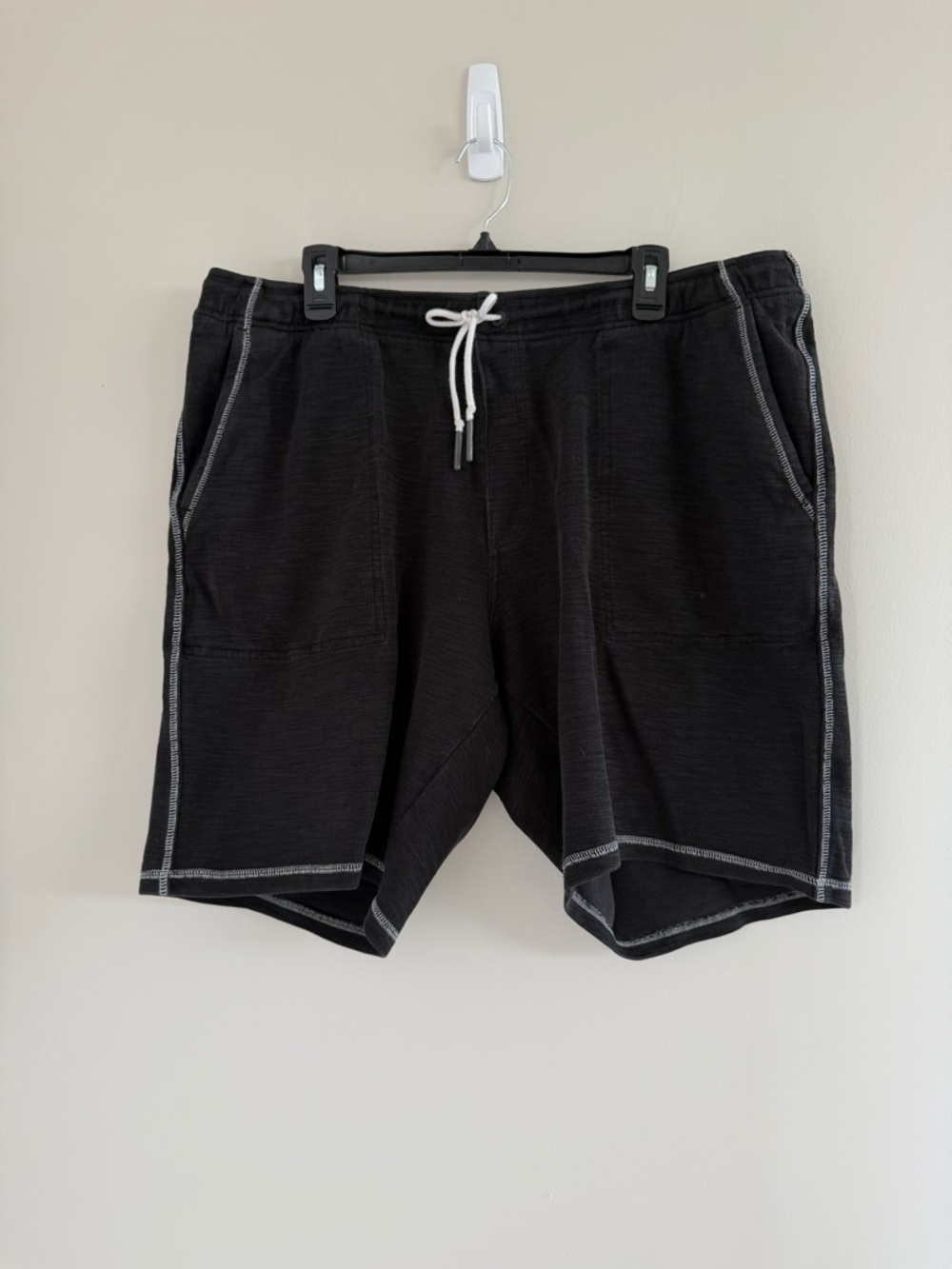 Tommy Bahama Mens Lounge Shorts Black Drawstring Relaxed Size XLT Big Tall